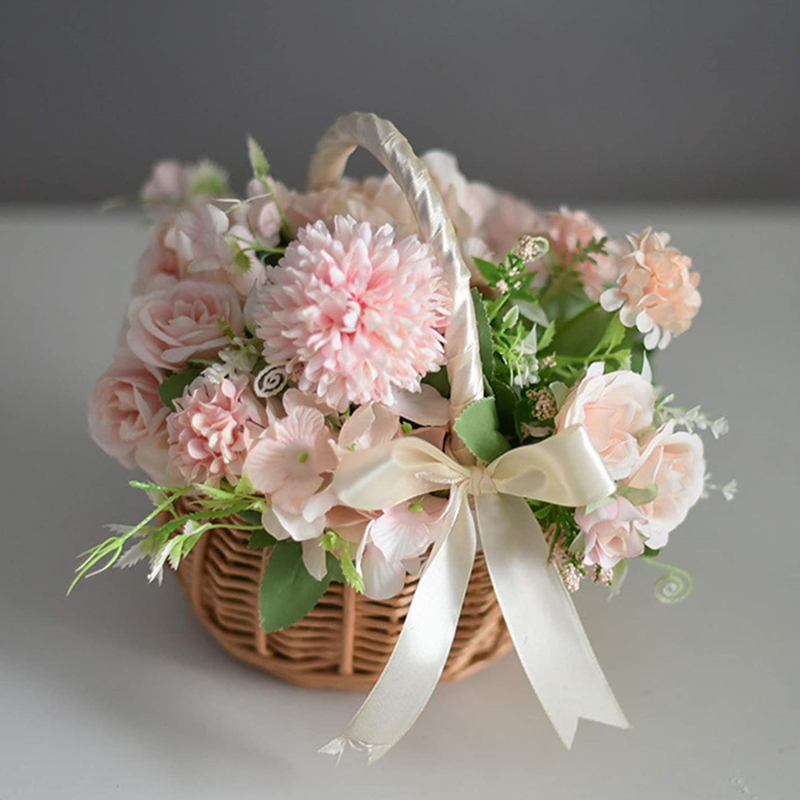 Cesta de flores de casamento t - Gardening Tools Girls avaliação e preço